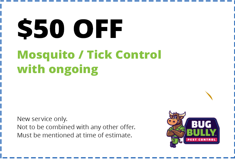 $50 off mosquito tick control mass